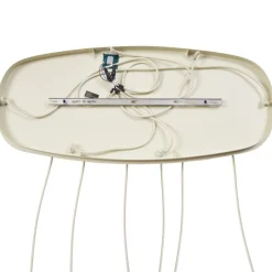 Scandinavische hanglamp creme 6-lichts - Biles