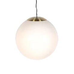 Scandinavische hanglamp opaal glas 50 cm - Ball 50