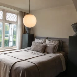 Scandinavische hanglamp opaal glas 40 cm - Ball 40