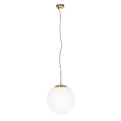 Scandinavische hanglamp opaal glas 40 cm - Ball 40