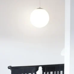 Scandinavische hanglamp opaal glas 50cm - Ball 50