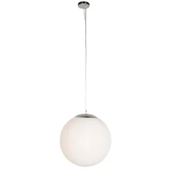 Scandinavische hanglamp opaal glas 50cm - Ball 50