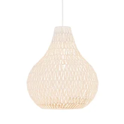 Scandinavische hanglamp wit 45 cm - Lina Drop