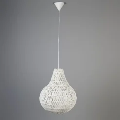 Scandinavische hanglamp wit 45 cm - Lina Drop