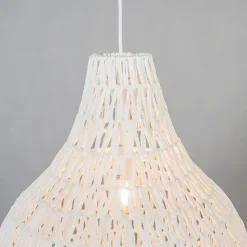 Scandinavische hanglamp wit 45 cm - Lina Drop