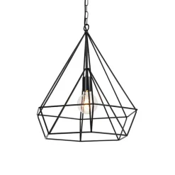 Scandinavische hanglamp zwart - Karkass