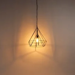 Scandinavische hanglamp zwart - Karkass