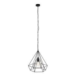 Scandinavische hanglamp zwart - Karkass