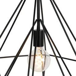 Scandinavische hanglamp zwart - Karkass