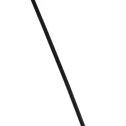 Scandinavische hanglamp zwart met goud 2-laags - Claudius