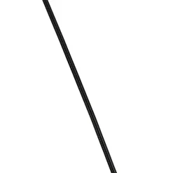 Scandinavische hanglamp zwart met wit 2-laags - Claudius