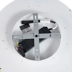 Scandinavische plafondlamp hout 40cm incl. LED dimbaar - Pecker