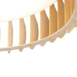 Scandinavische plafondlamp beige 60cm incl. LED - Monte