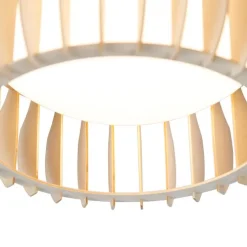 Scandinavische plafondlamp beige 40cm incl. LED - Monte