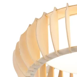 Scandinavische plafondlamp beige 40cm incl. LED - Monte