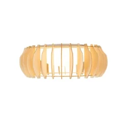 Scandinavische plafondlamp beige 40cm incl. LED - Monte