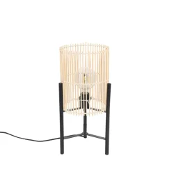Scandinavische tafellamp bamboe - Natasja