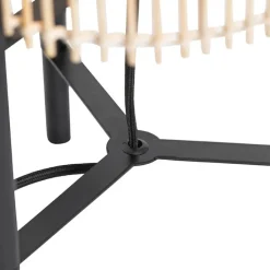 Scandinavische tafellamp bamboe - Natasja