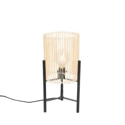 Scandinavische tafellamp bamboe - Natasja