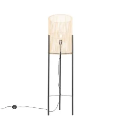 Scandinavische vloerlamp bamboe - Natasja
