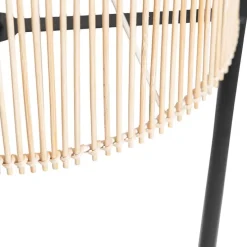 Scandinavische vloerlamp bamboe - Natasja