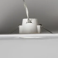 Set van 3 badkamer inbouwspots rond LED 5W wit waterdicht - Blanca