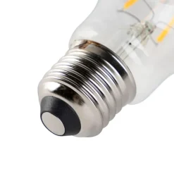 Set van 5 dimbare E27 LED lampen helder glas 4W 320 lm 2200K