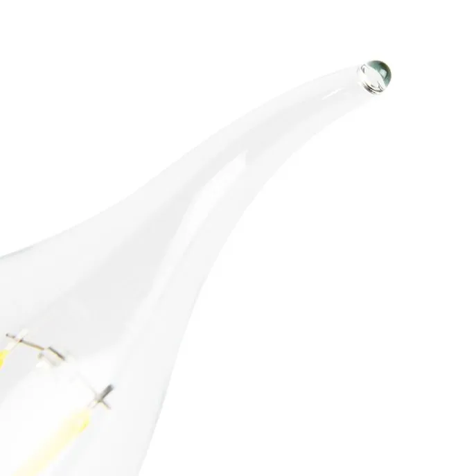 Set van 5 E14 dimbare LED filament tipkaars lampen 250lm 2700K