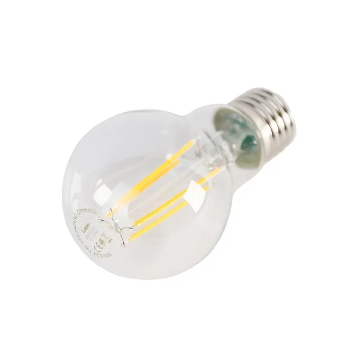Set van 5 E27 dimbare LED lampen A60 7W 780 lm 2700K