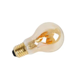 Set van 5 E27 dimbare LED spiraal lampen A60 goldline 4W 270 lm 2200K