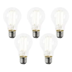 Set van 5 E27 LED lamp A60 helder 2,2W 470 lm 2700K