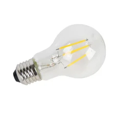 Set van 5 E27 LED lamp filament A60 schemersensor 4W 470 lm 2700K