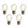 Set van 5 E27 LED lamp P45 helder 2W 200 lm 2700K