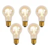 Set van 5 E27 LED lamp spiraal filament A60 goldline 2W 150 lm 2200K