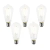 Set van 5 E27 LED lamp ST64 helder 2,2W 470 lm 2700K