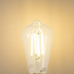 Set van 5 E27 LED lamp ST64 helder 2,2W 470 lm 2700K