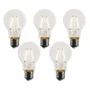 Set van 5 E27 LED lampen A60 helder 3W 320 lm 2700K