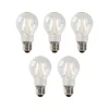 Set van 5 E27 LED lampen A60 helder 2W 180 lm 2700K