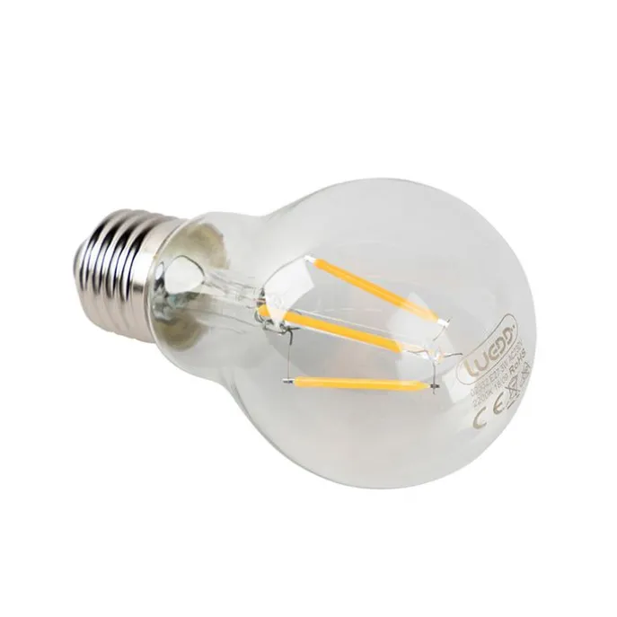Set van 5 E27 LED lampen helder 3W 250 lm 2200K