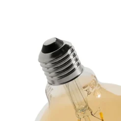 Set van 5 E27 3-staps dimbaar LED lamp goud G95 4W 450 lm 2700K