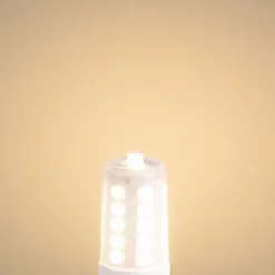 Set van 5 G9 dimbare LED lampen opaal 3W 250 lm 3000K