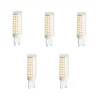 Set van 5 G9 dimbare LED lampen 5.5W 500 lm 2700K