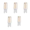 Set van 5 G9 dimbare LED lampen 3.2W 250 lm 2200K