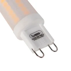 Set van 2 G9 dimbare LED lampen 3W 280 lm 2700K