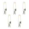 Set van 5 G9 LED filament lamp 2,5W 240 lm 2300K