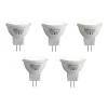 Set van 5 G4 LED lamp MR11 2,7W 210 lm 3000K 12V