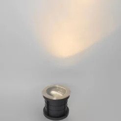 Set van 6 grondspot staal AR111 verstelbaar IP65 - Delux Honey