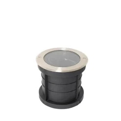 Set van 6 grondspot staal AR111 verstelbaar IP65 - Delux Honey