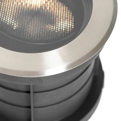 Set van 6 grondspot staal AR111 verstelbaar IP65 - Delux Honey