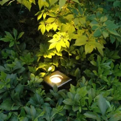 Set van 5 Grondspots staal IP65 - Basic Square